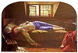 Death Canvas Paintings - The Death of Chatterton
